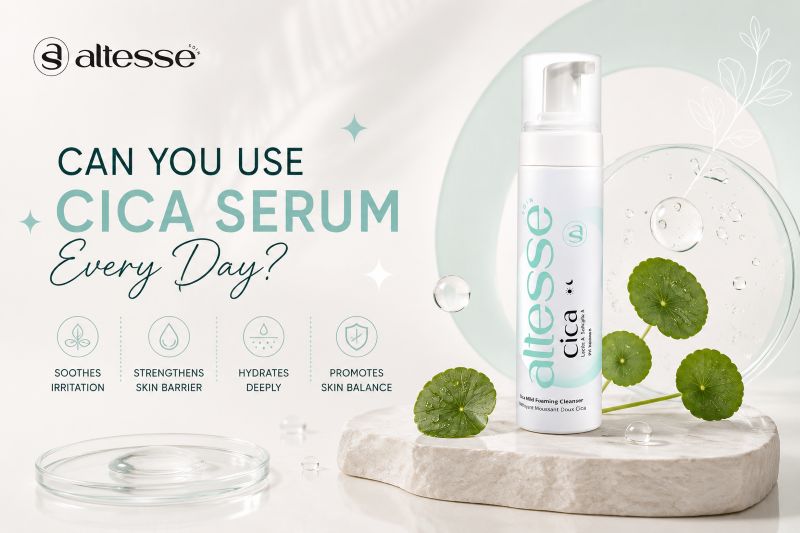 Can You Use Cica Serum Every Day? Benefits, How to Use It, and Side Effects