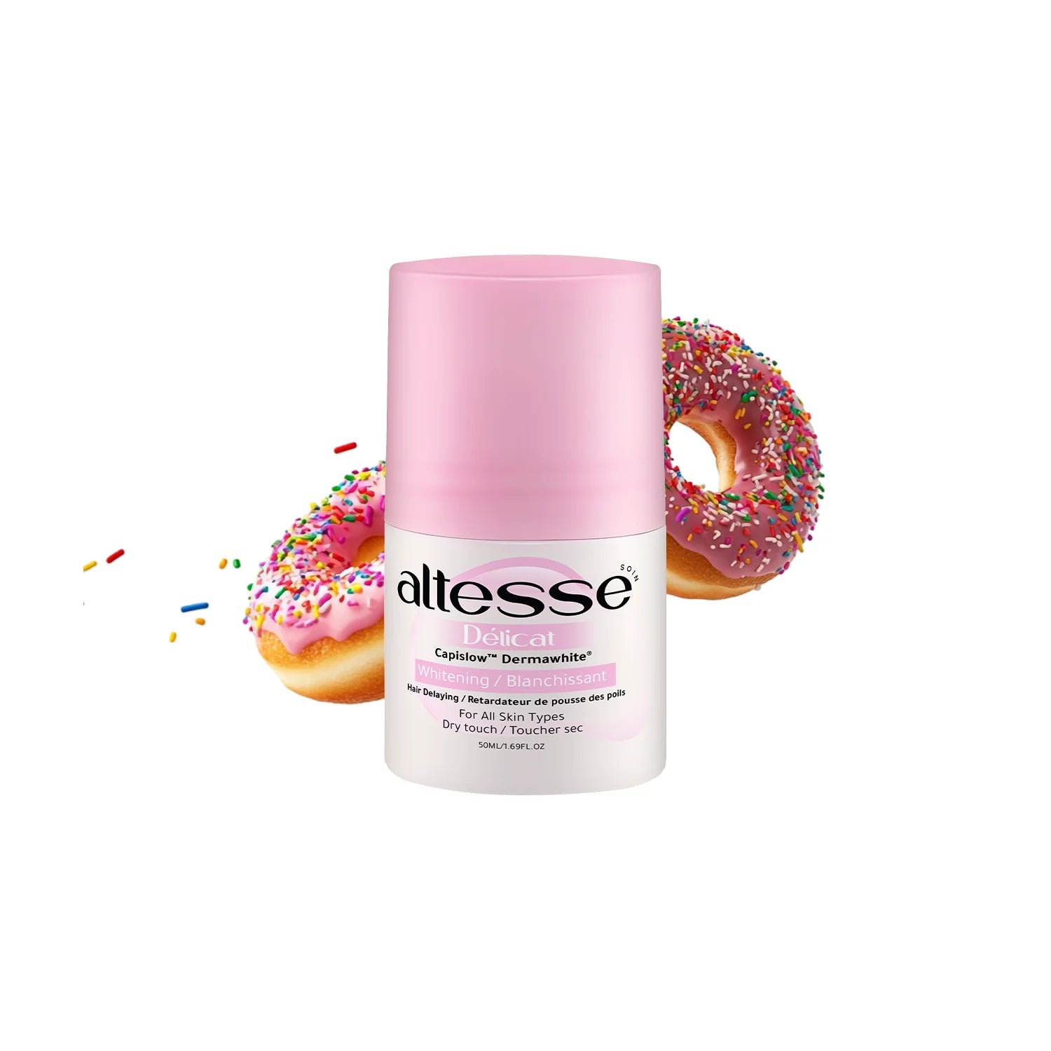 Whitening and Hair Delaying Roll-On Deodorant Délicat 50ml