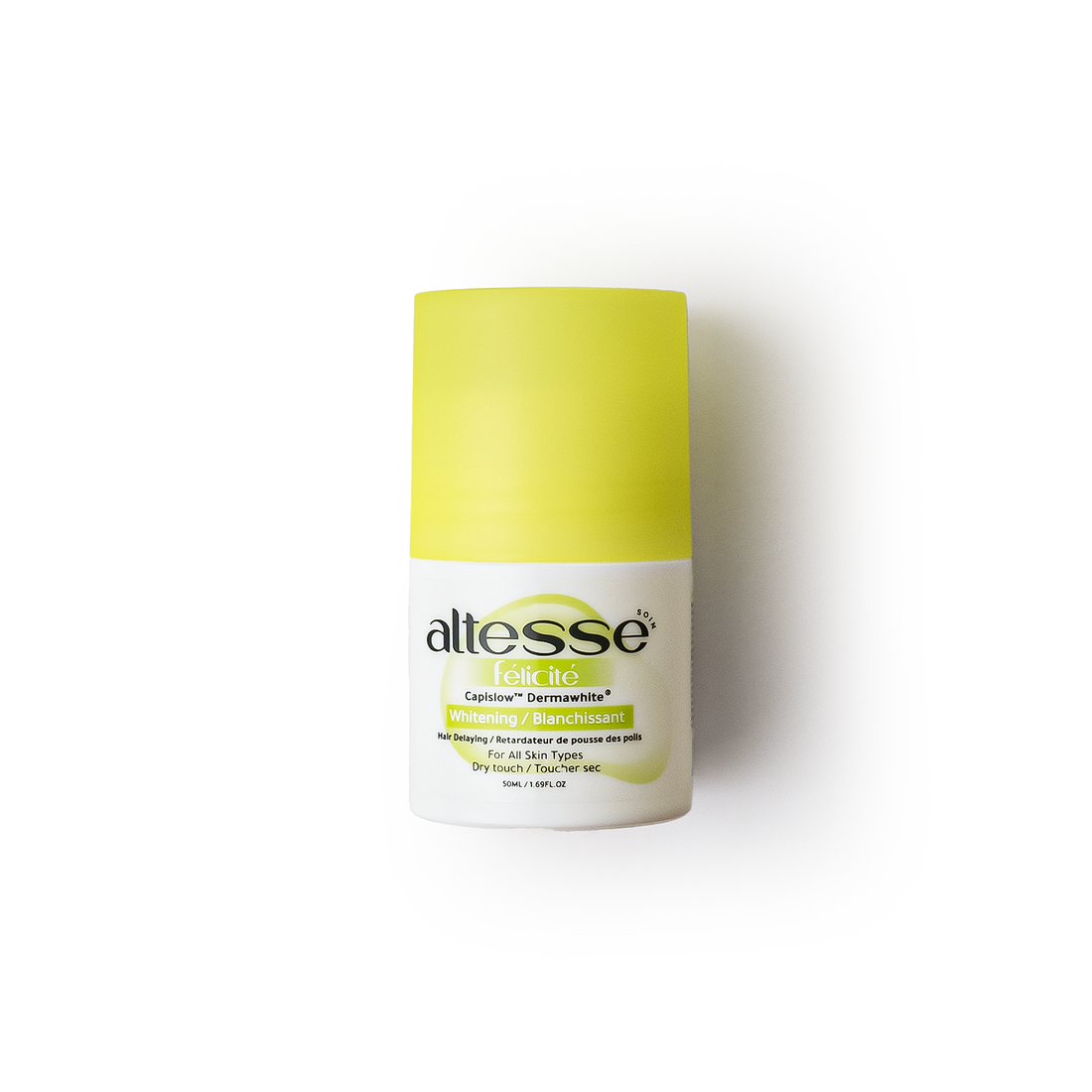 Altesse Soin Whitening and Hair Delaying Roll-On Deodorant  Félicité 50Ml (Pears and Cantaloupe Scent)